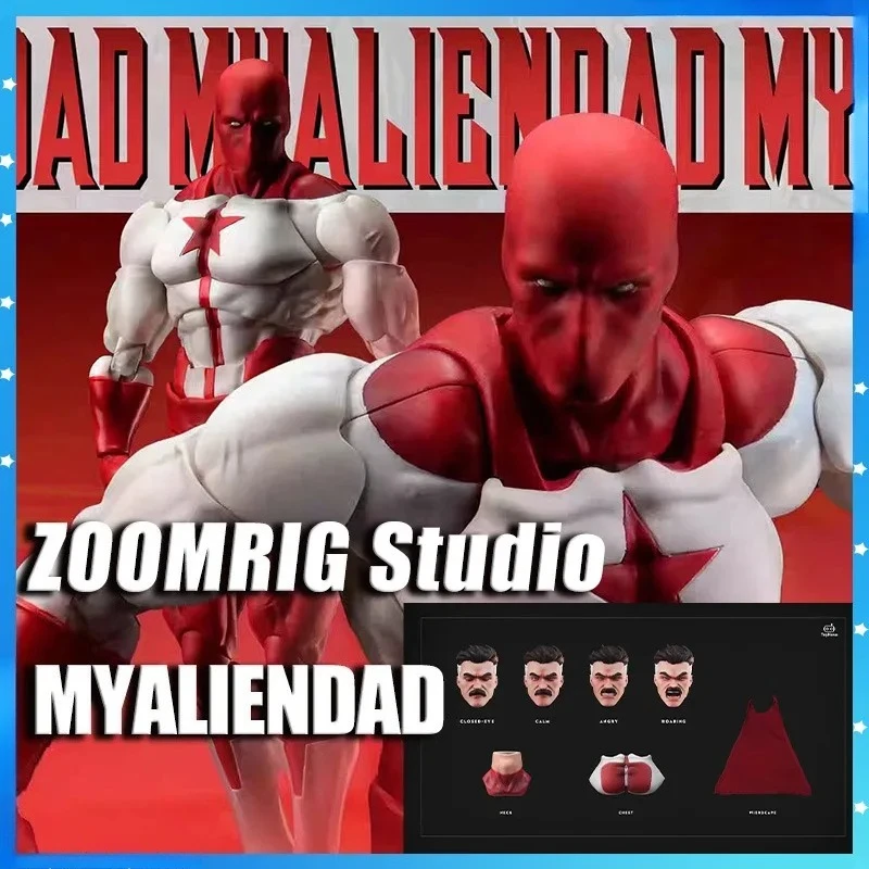 

Pre ZOOMRIG Studio ZR-001 TN-001 1/12 MYALIENDAD Action Figure Invincible Boy Omni Man Collectible Collection Model Toys