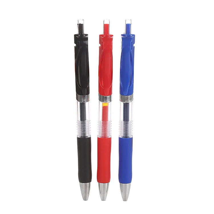 

24 Pcs Wholesale Classic K35 Push Pen Large Capacity Student Writing Exam Gender Pen Office Stationery Back To School