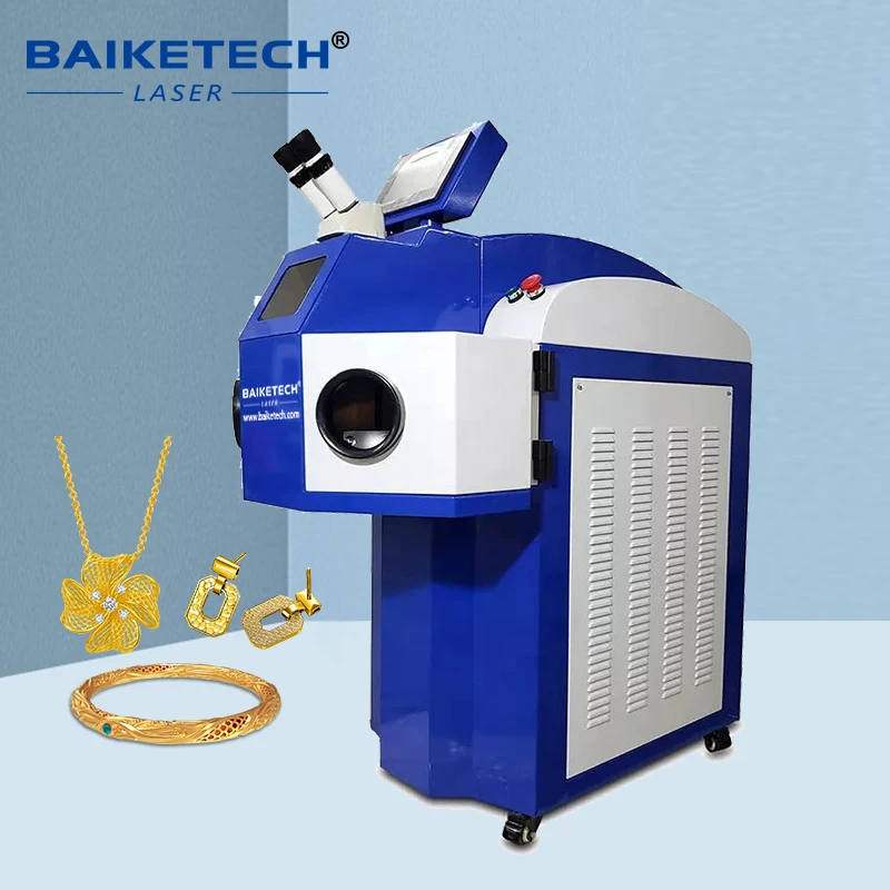 300W Vertical Laser Spot Welder, High Power, External Water Cooling System, Fast Heat Dissipation, Bulk Processing
