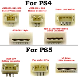 For PS4 PS5 Handle Original Charging Battery Contact Connector L2 R2 Ribbon Contact Clip Socket JDM-001 011 030 040 050 BDM-010