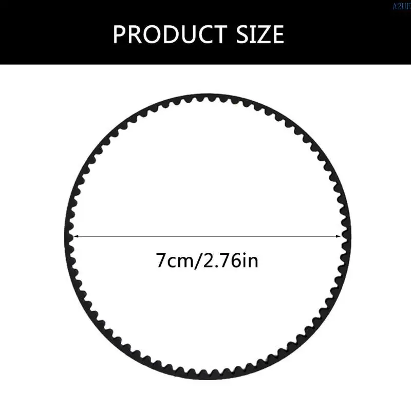 A2UE 2/4PCS Вакуумный ремень резиновые вакуумные ремни для чистящих ремней для роботов для очистки пола 3M210