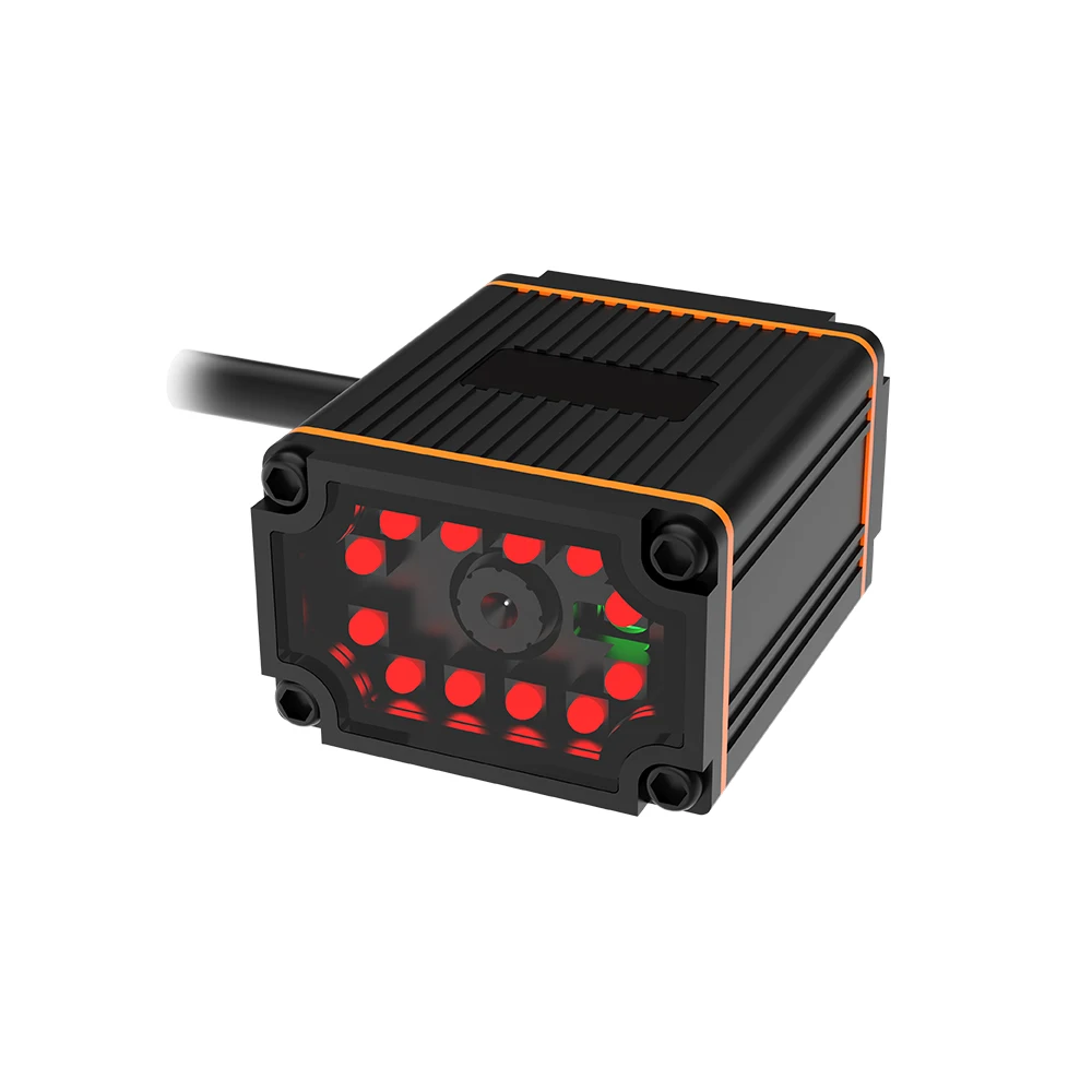RAKINDA New Fast Industrial Fixed Mount 2D Barcode Scanner for Production Line to Scan Moving Code TCP/IP Interface