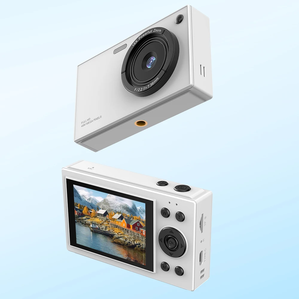 

STLF Factory Direct Sales Anti-Shake Autofocus Digital Vlogging with 16X Zoom 64 MP Mini Capture Cheap Sensor CMOS 2.8 Inch