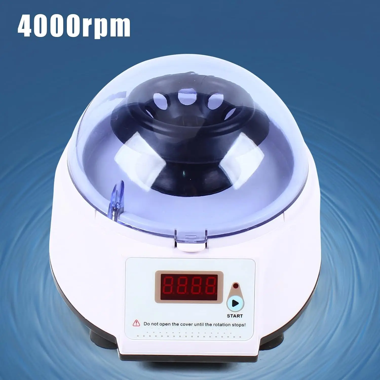 

4000 RPM Electric Laboratory Centrifuge, LXJ-4 Micro High-Speed PCR Centrifuge w/ Double Row 8 Tubes,for Clinical Medicine, etc.