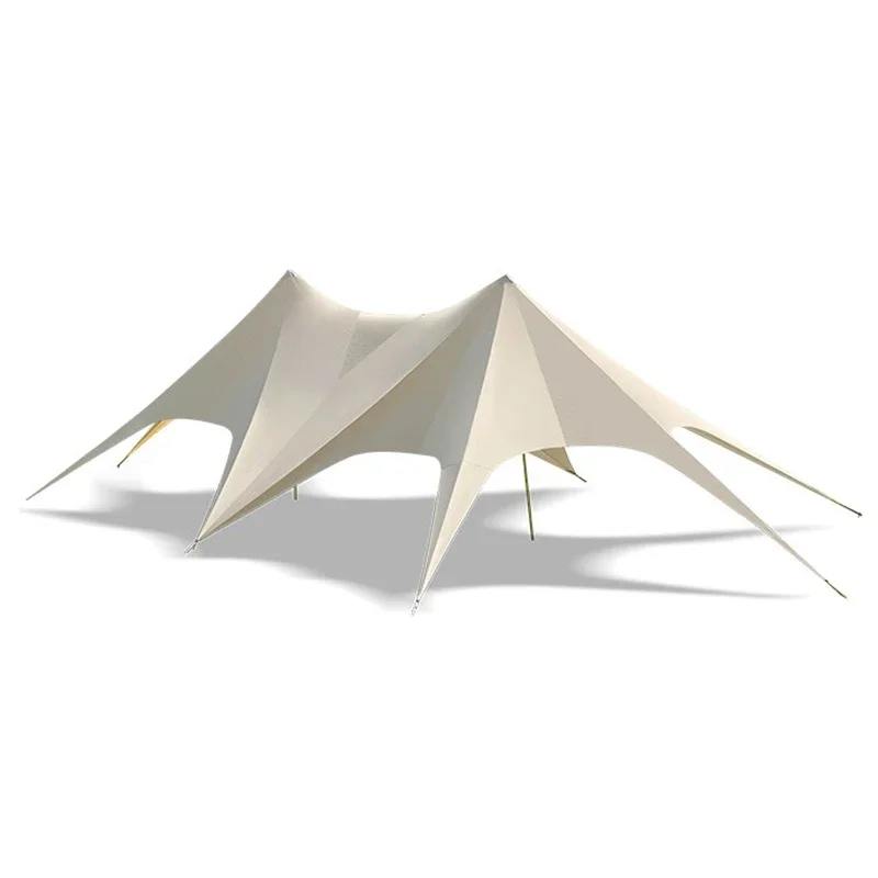 

The product can be customized. Outdoor Wanzhongshan Sky Curtain Large Base Octopus Tent Camping Picnic Camping