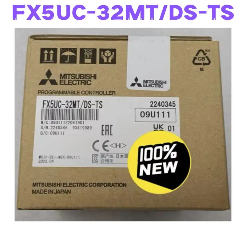 

Brand New And Original FX5UC-32MT/DS-TS FX5UC-32MT DS-TS PLC Module