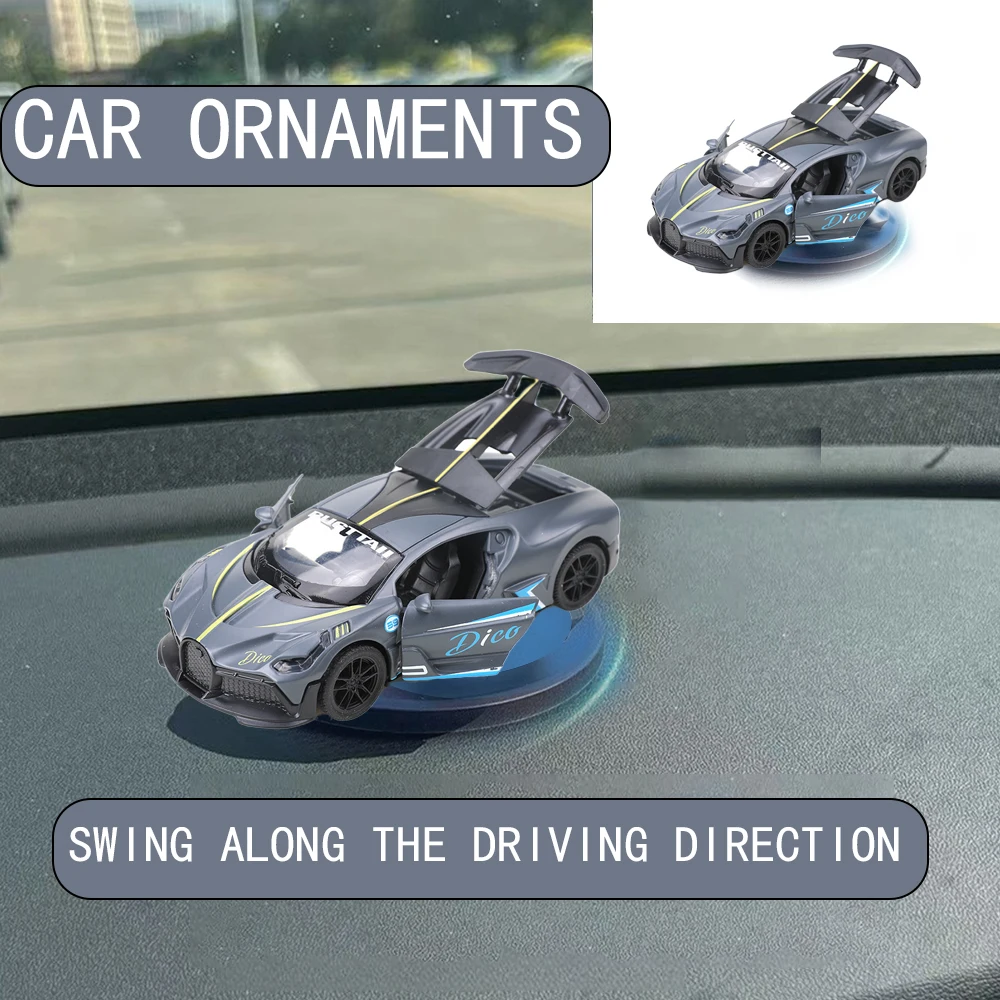 

Car Drift Rotating Ornaments Auto Dashboard Turning Racing Model Deco Carindividuality Center Console Decoration For GT Sport
