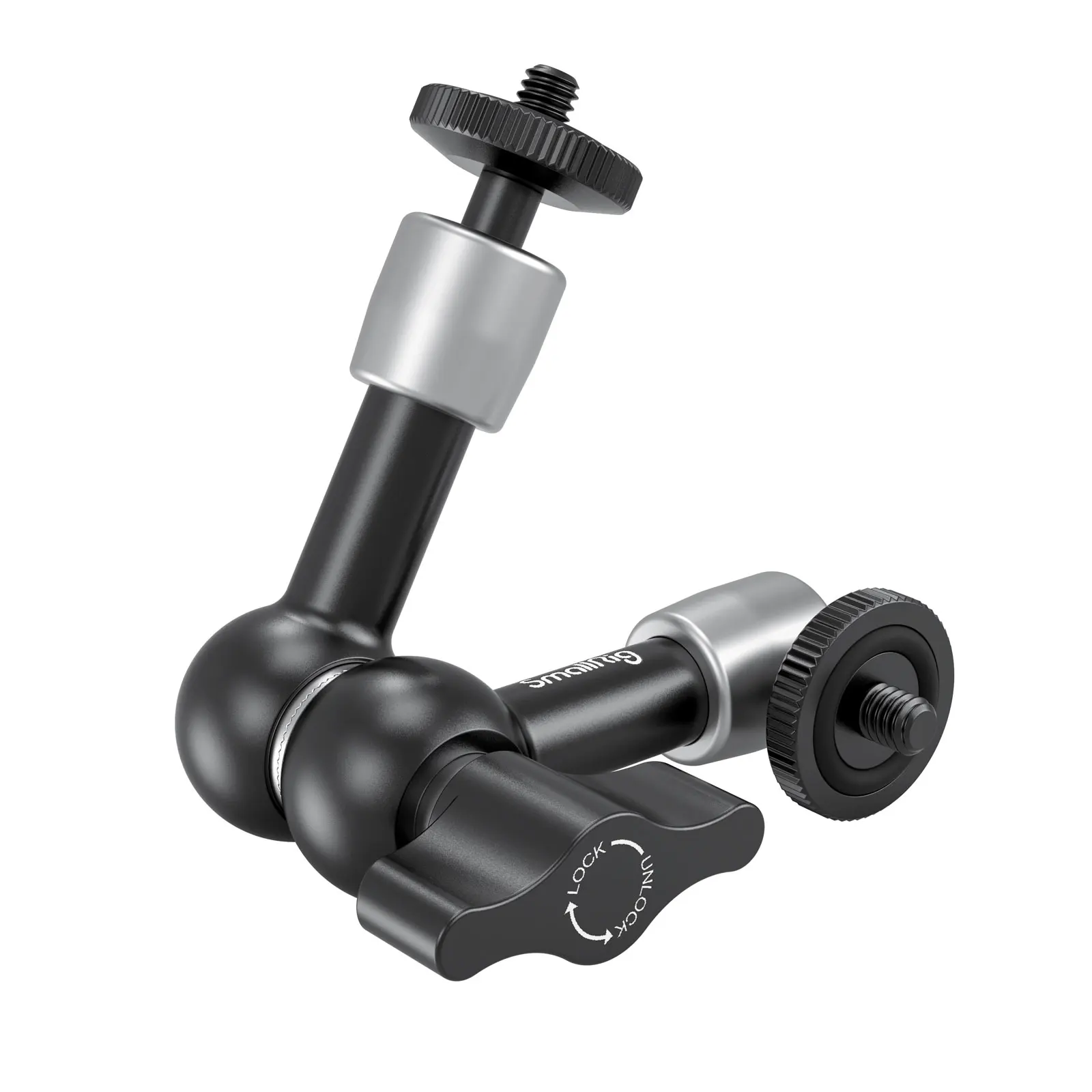 Smallrig Clamp W/1/4 "En 3/8" Schroefdraad En 9.5 Inch Instelbare Wrijving Macht Scharnierende Magic Arm Voor lcd Monitor/Led Licht