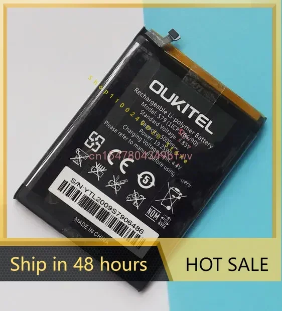 New  oukitel WP8 pro phone battery 5000mah 3.85V for oukitel WP8 pro phone battery