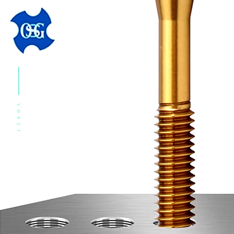 

Japan OSG HSSE Long Shank 100 mm Roll Forming Tap TIN NRT B UNC 2-56 4-40 6-32 8-32 1/4 UNF 0-80 10-32 Machine Screw Thread Taps