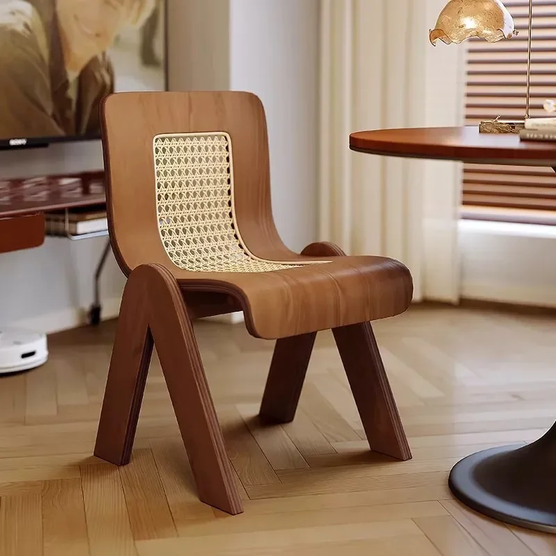 for Medieval Dining Chair Solid Wood Mix and Match Hippo Key Mermaid Shell Chair Soft Bag Backrest Retro Dining Table Chair