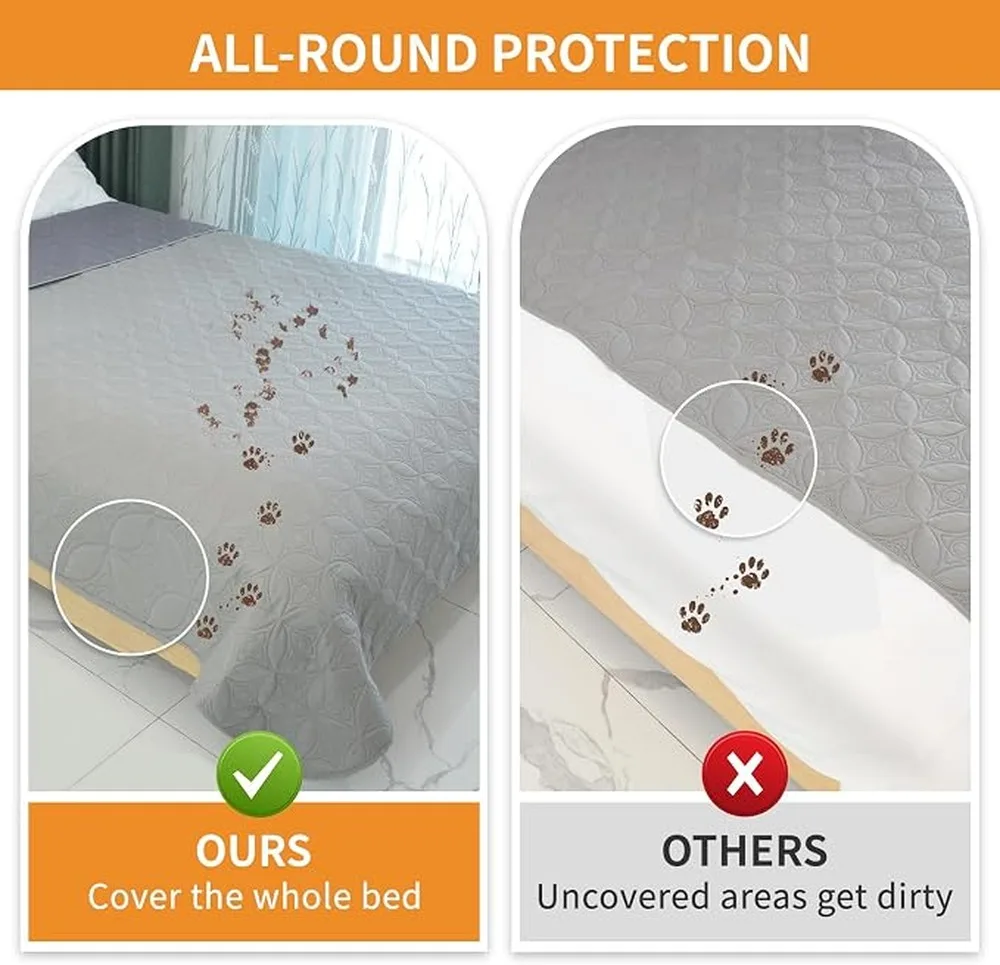 Waterproof Dog Blanket Waterproof Dog Bed Cover Protects Couch Pet Scratches And Dirt Accidents