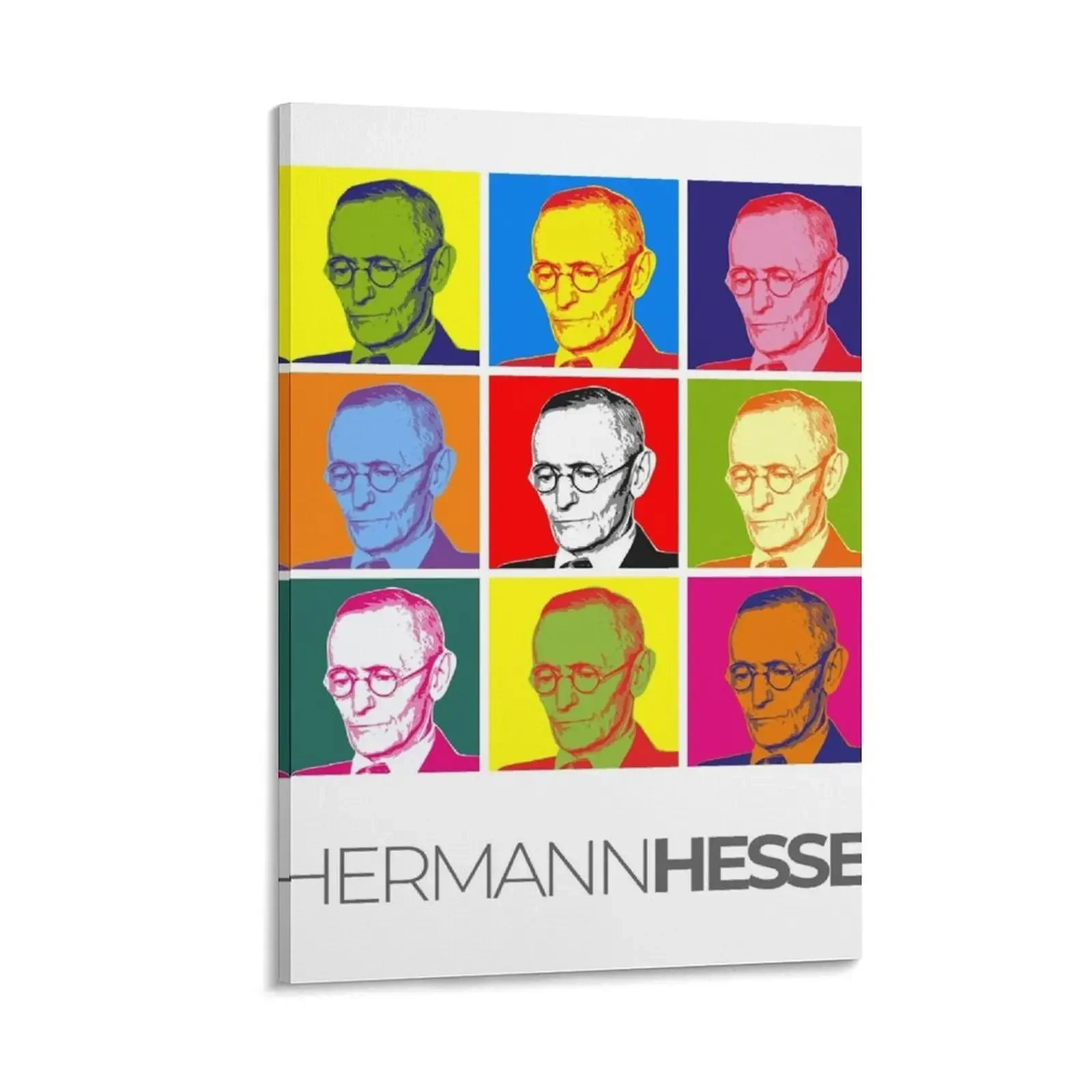

Hermann Hesse pop-art portrait poster Canvas Painting posters aesthetic room decoration aesthetic room