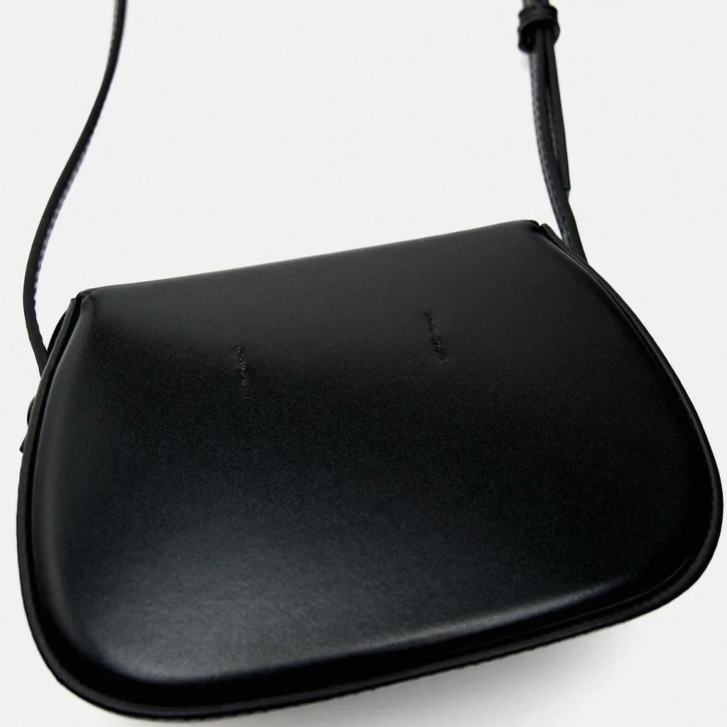 New Women Structured Flap Crossbody Bag Symmetrical Box Design Mini Purse Adjustable Shoulder Strap Minimalist Summer Essential​