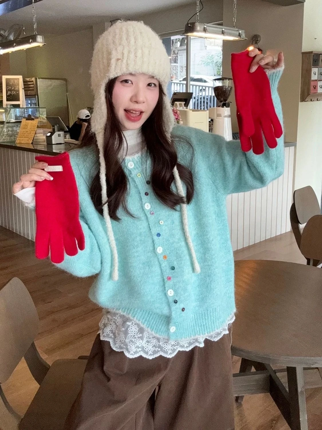 

Korean Fashion Autumn Sweaters Casual Women Long Sleeve Sweater Kniited Jumpers Y2K Vintage Subculture Kawaii Girl Clothing