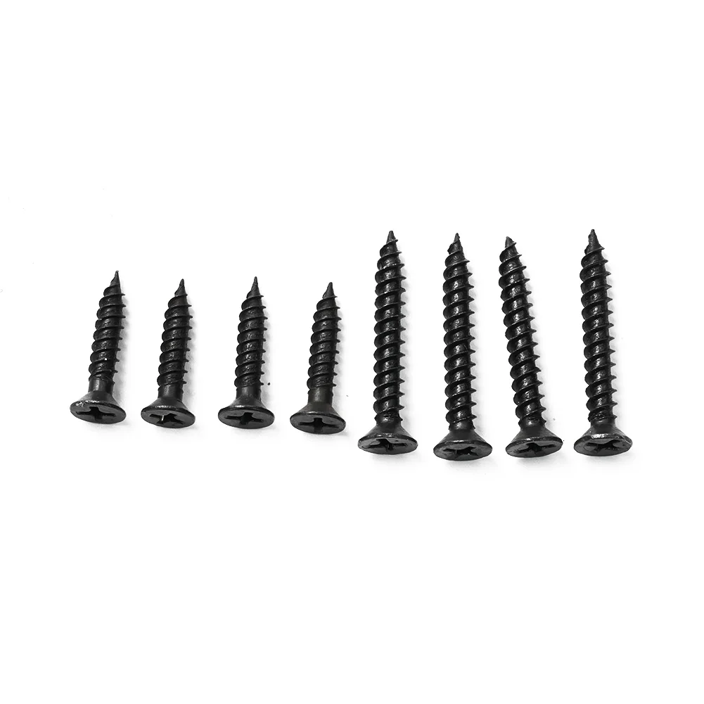 Heavy Duty 6inch Stainless Steel Flush Bolt for Active and Inactive Leaf Doors Black Baking Painting Finish Package