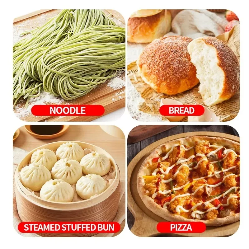 أشياء جيدة مجداف مزدوج خلاط عجينة الدقيق الأفقي ماكينة صنع المكرونة التجارية #6