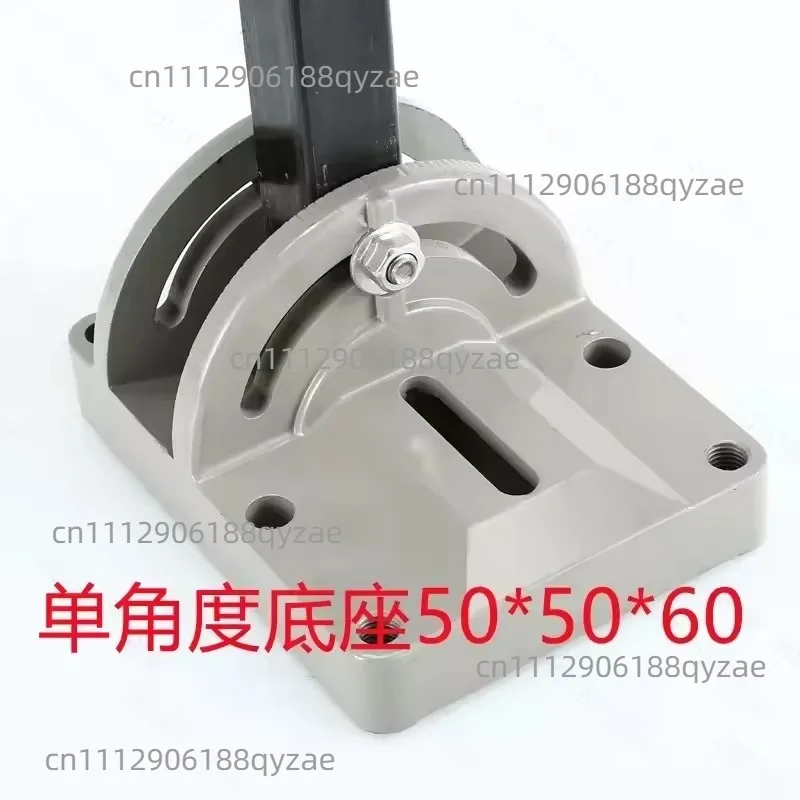 6E3X Water Drilling Rig Base Inclined Hole Adjustable Angle Foot Accessories Universal Bracket