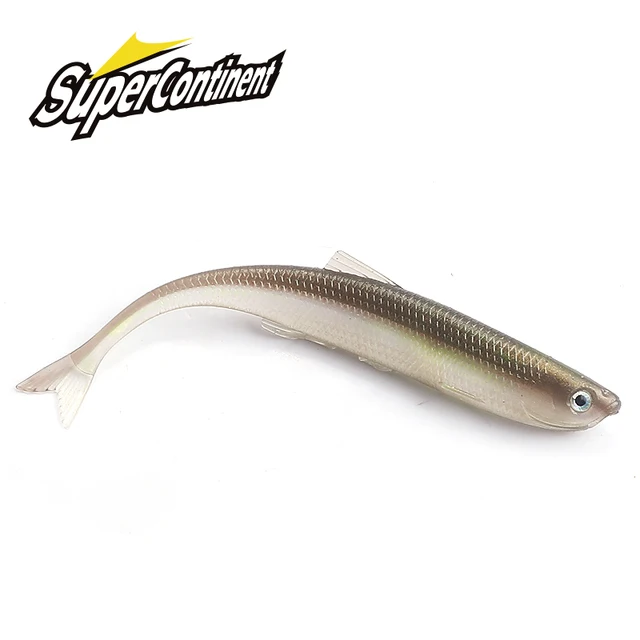 2023 Supercontinent leanness ShadTeez 6cm/8cm Pike Zander Predator Fishing 3d oczy miękka przynęta przynęty wędkarskie