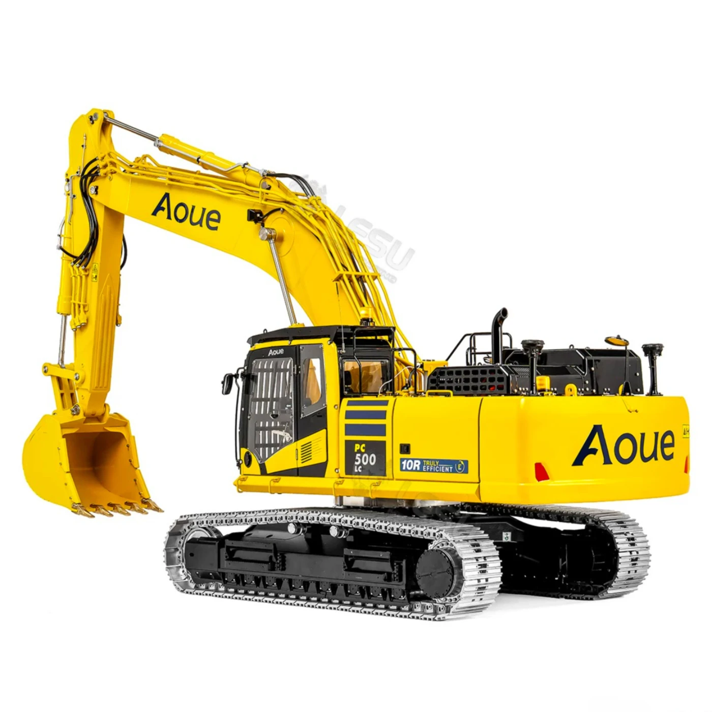 LESU PC500 RC Hydraulic Excavator 1/14 KIT & RTR Version Metal Excavator Model Remote Control Car Toy BA-B0019 Aoue-PC500LC