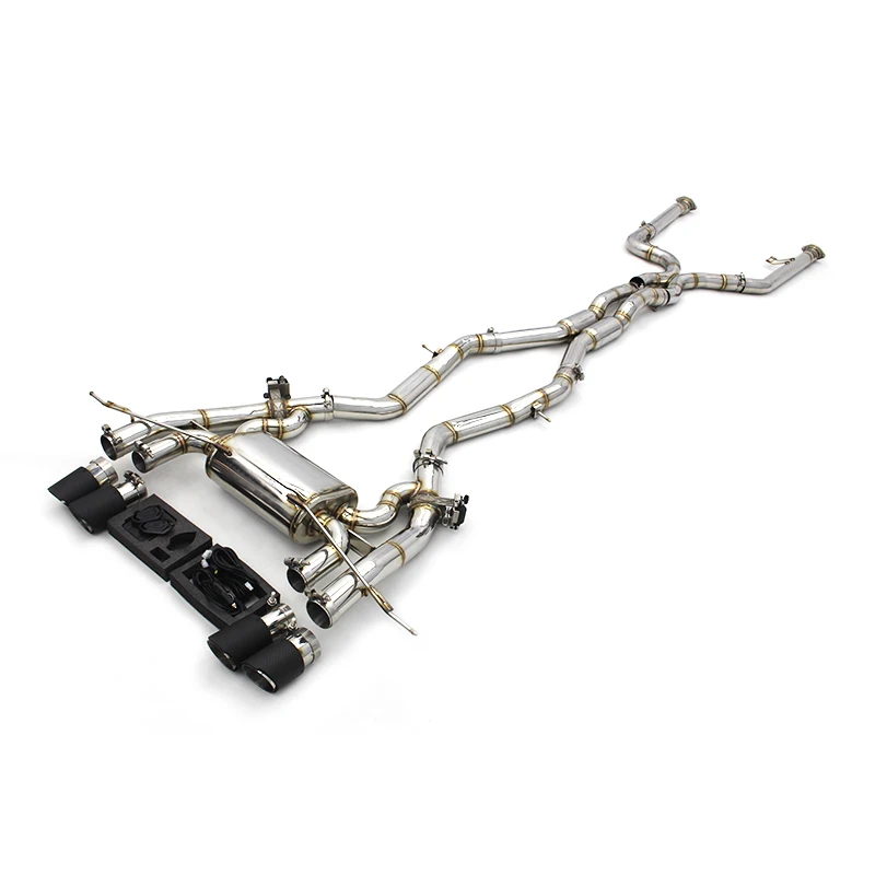 

OEM 2.75in Tailpipe Stainless CatBack Axle Exhaust for BMW M3 M4 G80 G82 G8X 3.0T 2019-2024 Valvetronic Exhaust Mufflers System