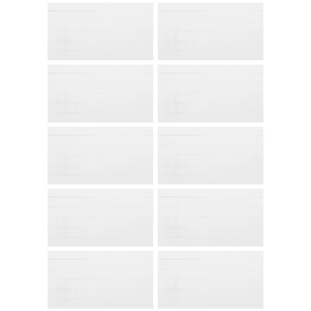 

10 Sheets Double Sided Adhesive Foam Squares Mounting Tape for DIY Scrapbooking Craft Office Home Supplies Double Side Sticky