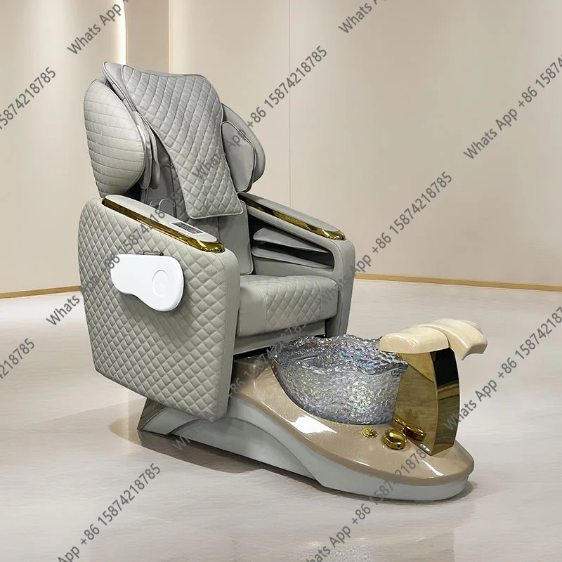 

Массажное кресло для педикюра и маникюра с настраиваемым логотипом, электрическое, европейского типа, для салонов красоты, современный дизайн