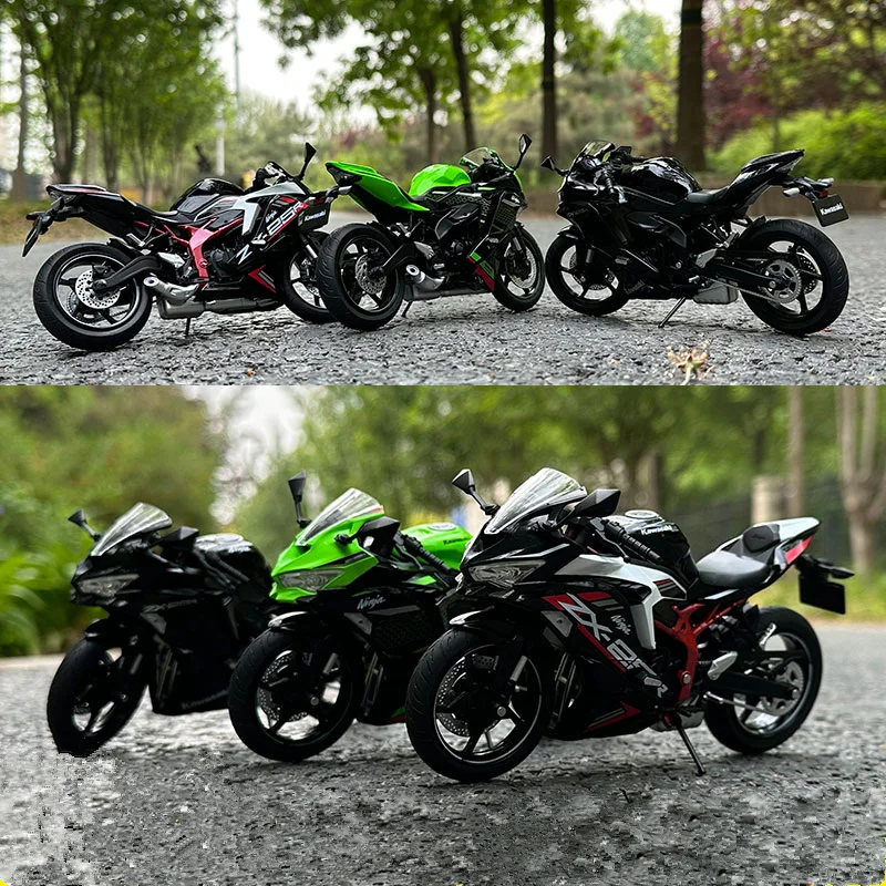 

1:12 kawasaki Ninja ZX-25R Alloy Sports Motorcycle Model Diecasts Metal Street Racing Motorcycle Model Simulation Kids Toys Gift