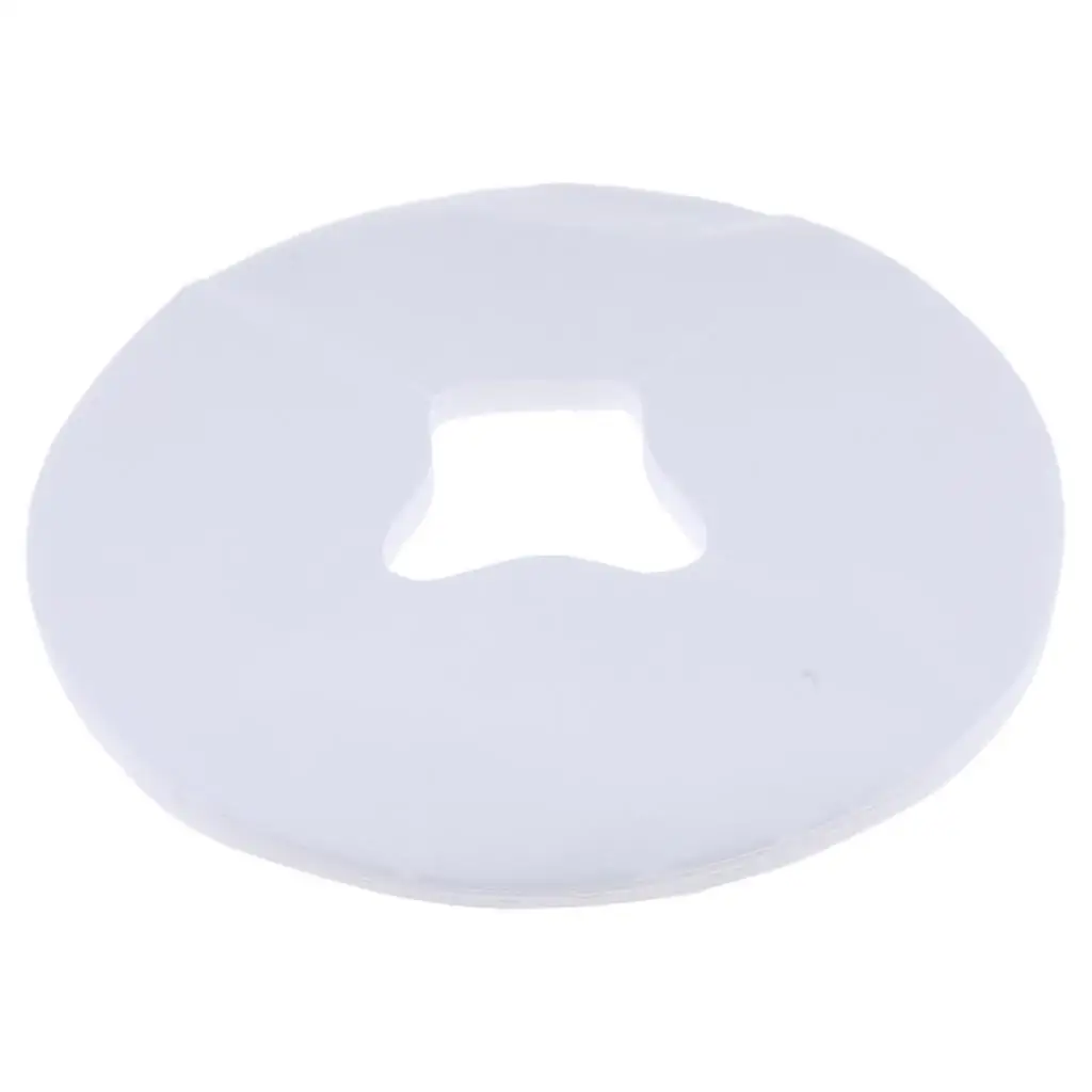 Disposable Face Cradle Pillow Covers Non Woven Soft Breathable Massage Headrest Protector for Spa Salon Table Hygiene 100 Pieces