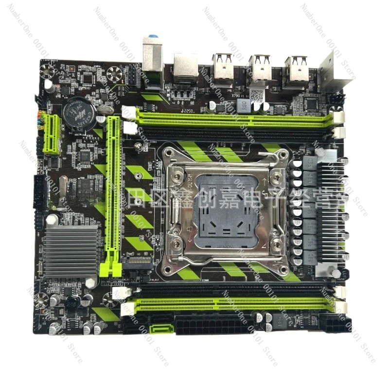 

Brand new x79G motherboard desktop computer motherboard 2011 pin M.2 interface supports DDR3 RECC