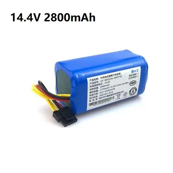 New 14.8V 2800mAh Li-ion Battery Pack For LIFERO RX9 Robot Vacuum Cleaner Part