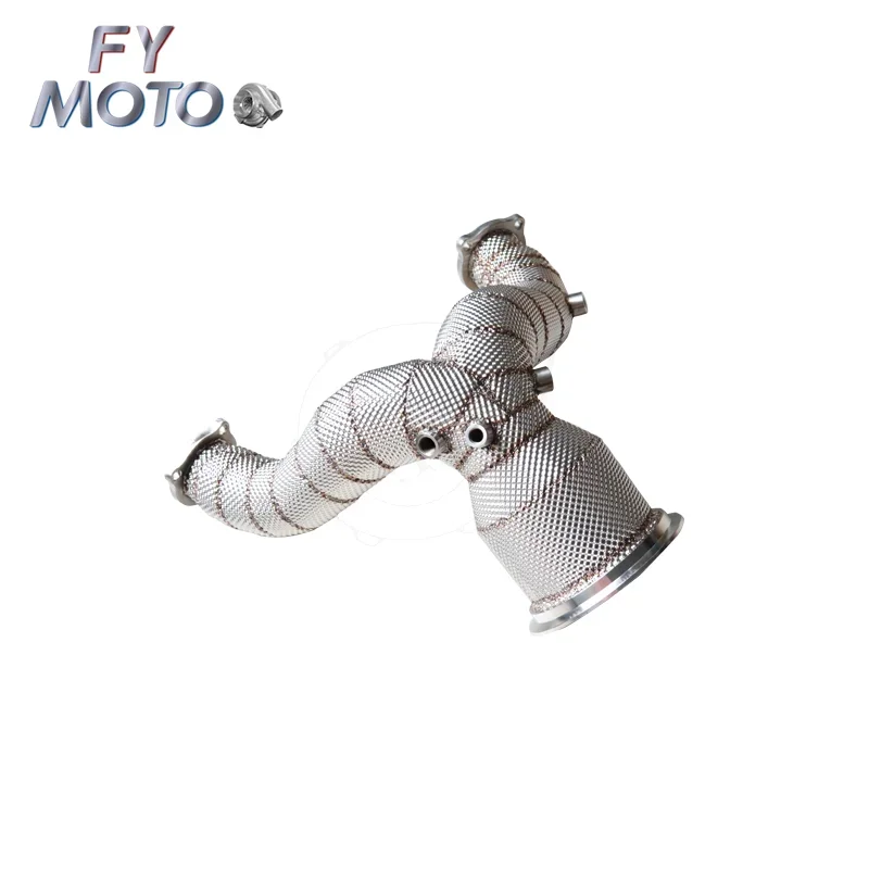FOR AU DI S4 S5 B9 3.0T 2019+ with Heat Shield Downpipe