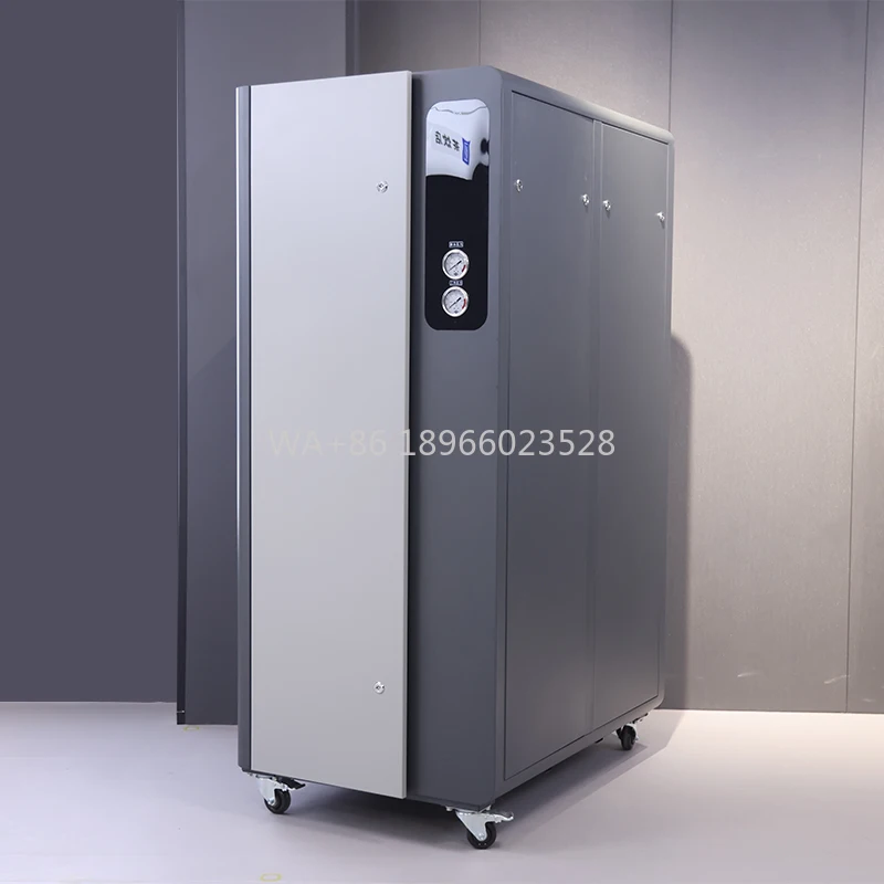 مضخة الضغط، مقياس إزالة الصدأ، التناضح العكسي للبكتيريا (RO) معدات ترشيح معالجة المياه مع خزان المياه النقي،