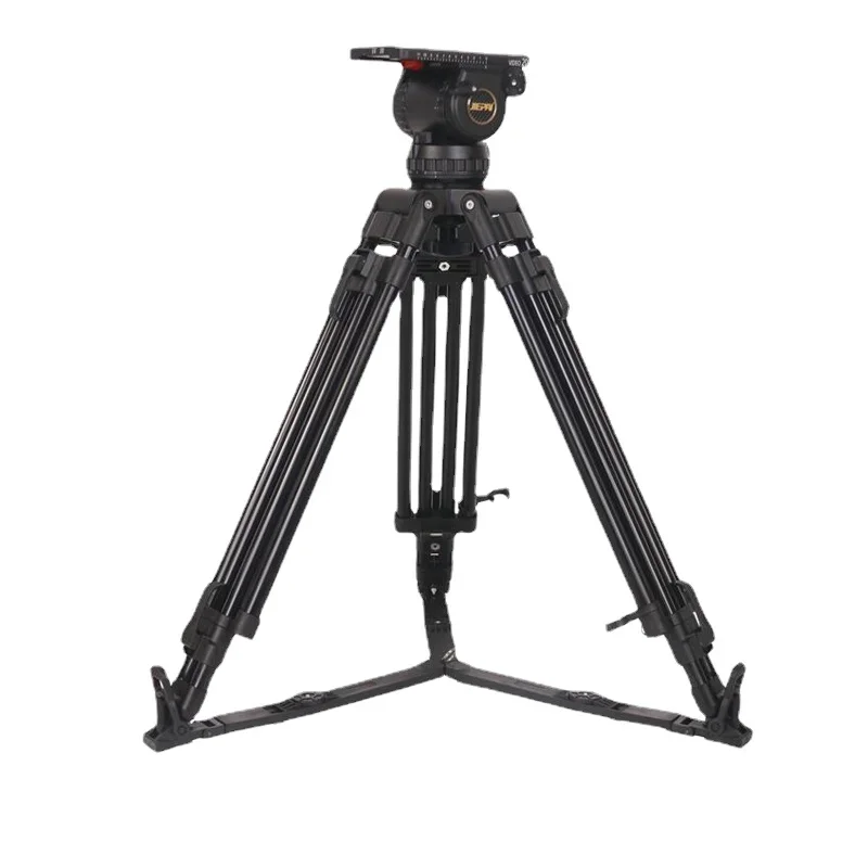 JIEPAI V20T 30kg Heavy Duty Carbon Fiber Video Camera Tripod 100mm Bowl Fluid Head Film Tripod for Video or Film camera