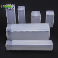 Square Telescopic Pack Tube For CNC End Mill Tool Packing Plastic Square Telescopic Packing