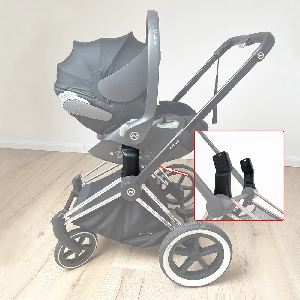 Stroller Car Seat Adapter For Cybex 2019~26 Priam 3/4/5 And Aton Cloud Q/Z/T Maxi Cosi Be Safe Series Baby Buggy Converter