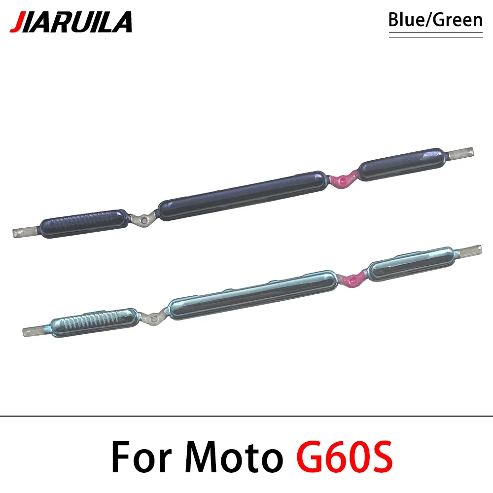 10 pezzi, pulsante laterale del volume di accensione chiave per Motorola Moto G10 G20 G30 G50 G60 G60s G31 G71 G51 G22 G32 G52 G62 G72 G13 G23 5G