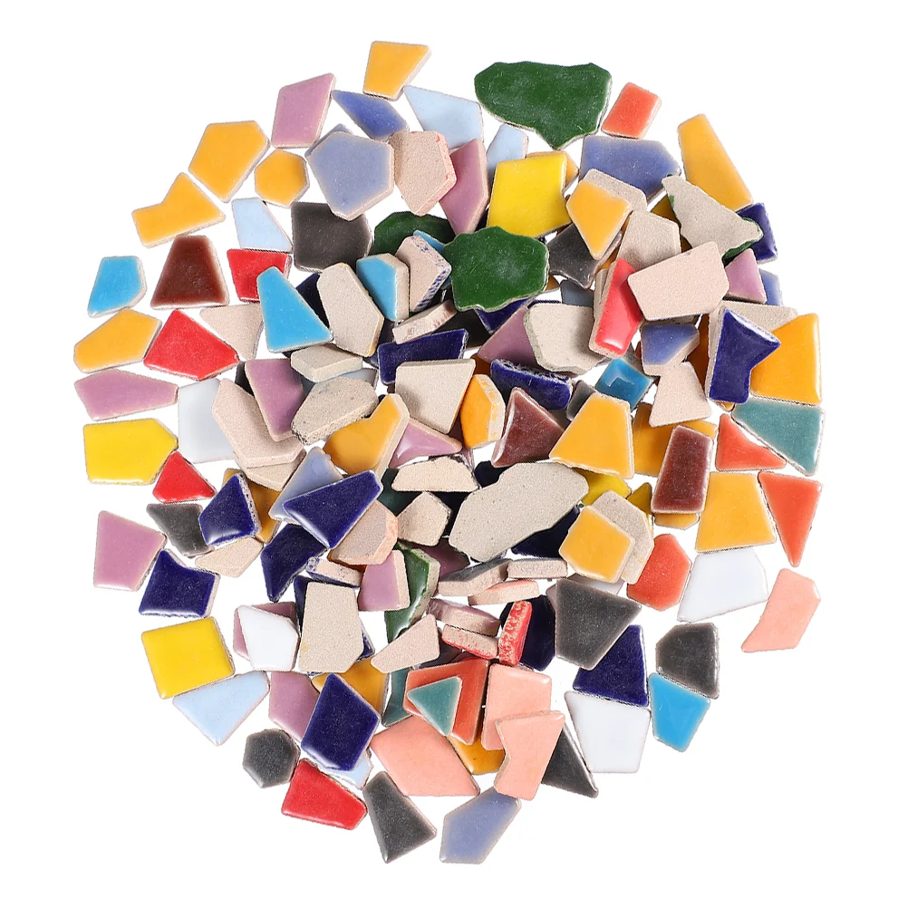 

400g Ceramic Mosaic Tile Mosaic Irregular Stone DIY Home Decor Mosaic Tiles