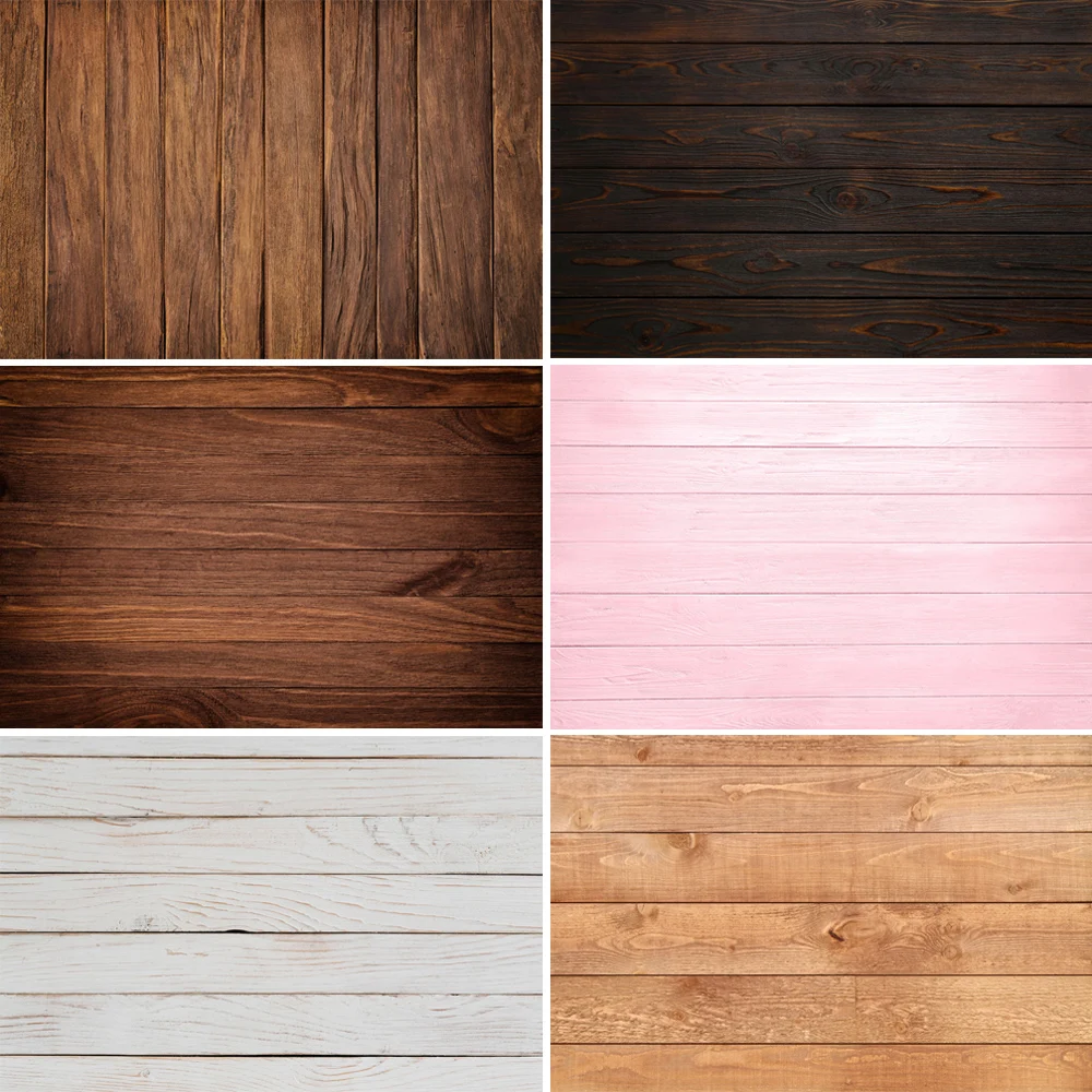 

Wooden Floor Backgrounds for Photography Newborn Photo Shoot Physical Backdrops Photographic Studio Props Object Effect Banner