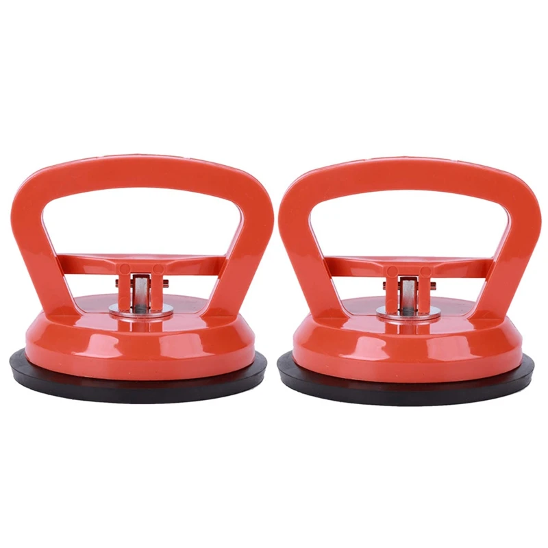 Suction Cup Lifter Plastic Car Dent Puller 4.7 Inch Anti-Static Vacuum Lifter Single Claws Suction Moving Tool 2 Pack