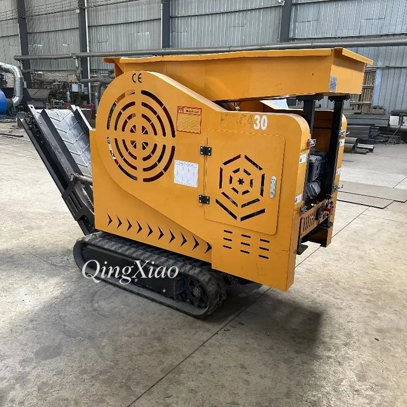 FOB Tracked Mobile Jaw Crusher High Efficiency Portable Rock Crushing Machine For Small Scale Mining Quarry Operation System