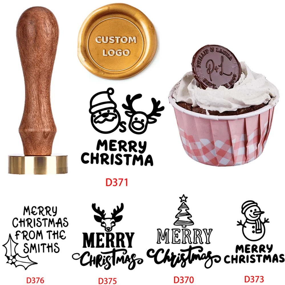 

Reusable Food-Grade Stamps, Customized Chocolate Stamps, Easily Print Your Exclusive Patterns, Perfect for Holiday Gifts