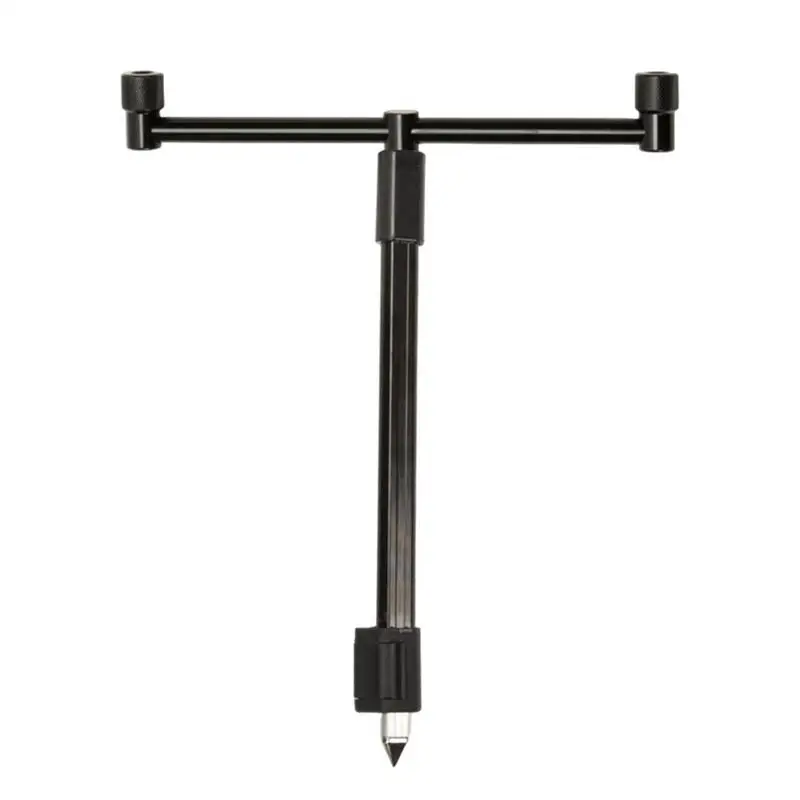 Fishing Pole Ground Stake Gallery Fishing Rod Holder Zinc Alloy Adjustable Fishing Pole Holder For Ground 2-Head Crossbar Design