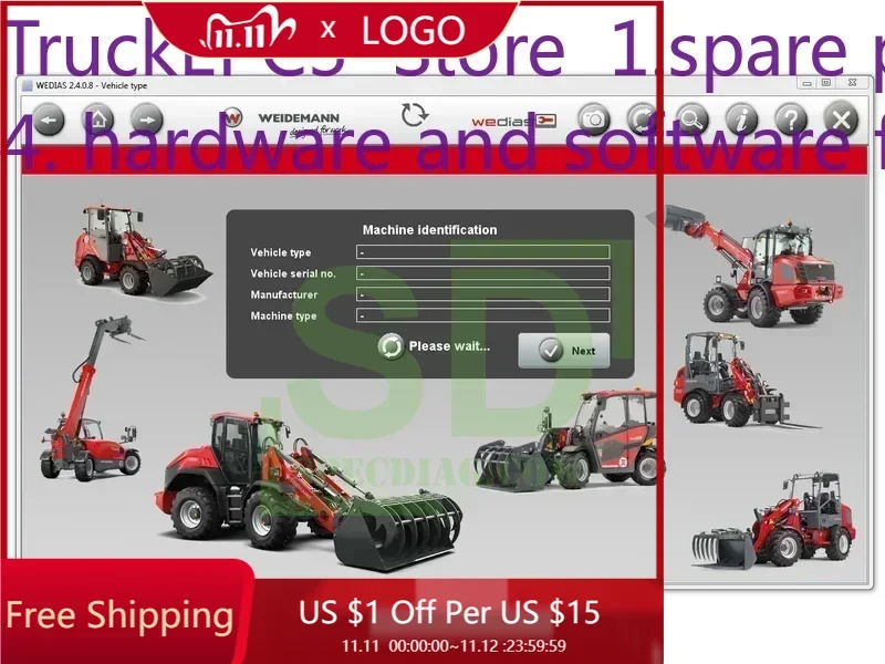 

TruckEPC3 WEIDEMANN DIAGNOSTIC WEDIAS 2.4 [2024]