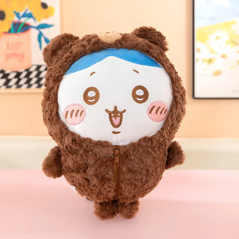 

Kawaii Hachiware Stuffed Doll Chiikawa Plush Toy Usagi Plushie Large Stuffed Animal Soft Pillow Birthday Gift for Adults