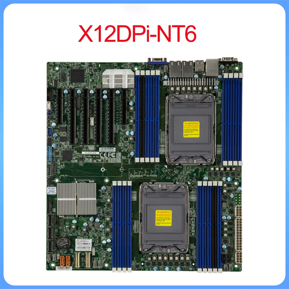 

X12DPi-NT6 For Supermicro Dual Server Motherboard LGA-4189 The Third Generation Xeon Scalable Processor