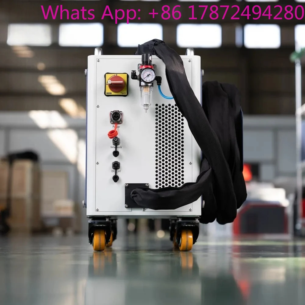 New 500W Air Cooling Fiber       Cleaner – Versatile for Texturing, Polishing & Wood Processing
