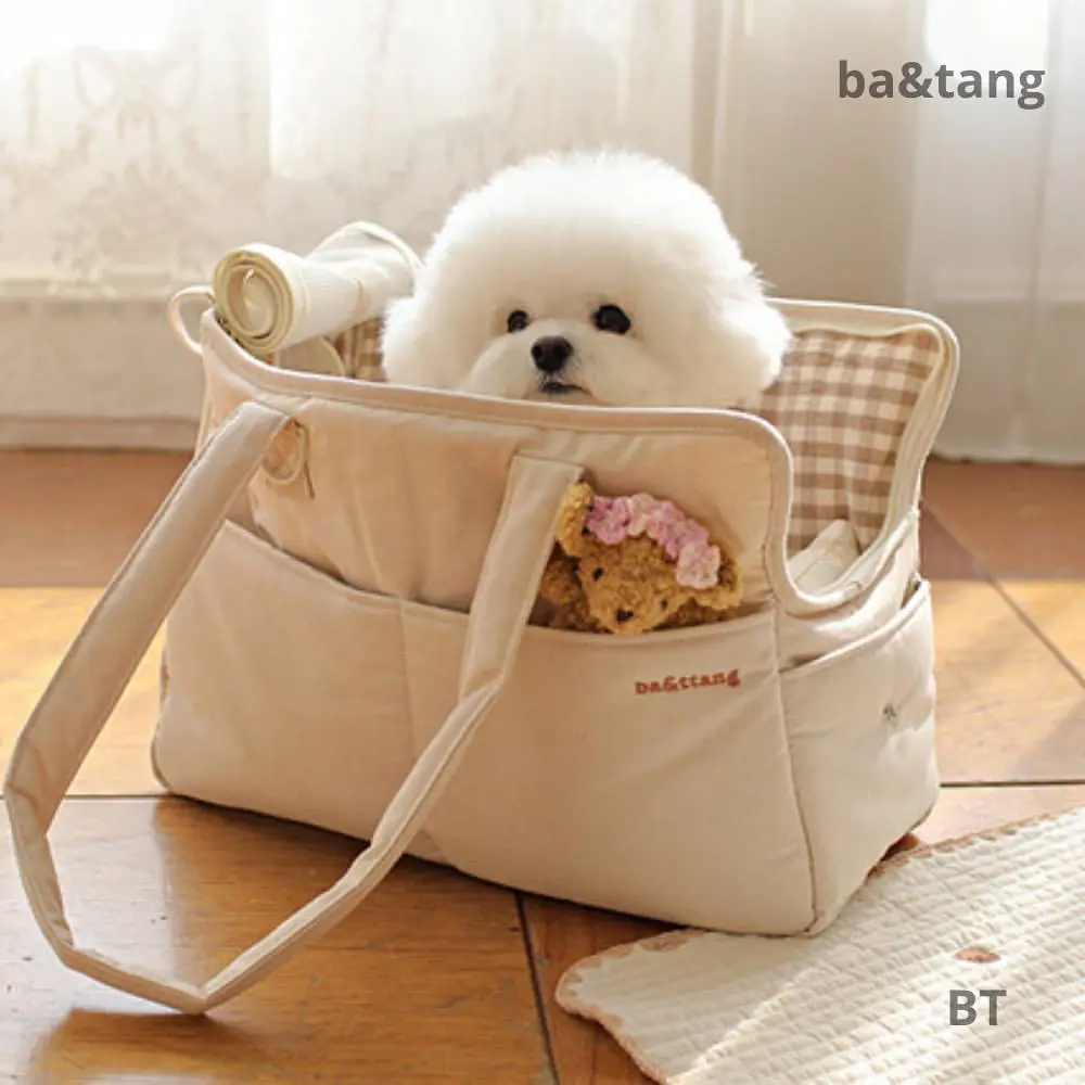 

Korean Fashion Out Portable Cat Bag Portable Dog Bag Diagonal Pet Shoulder Backpack Breathable Cat Nest