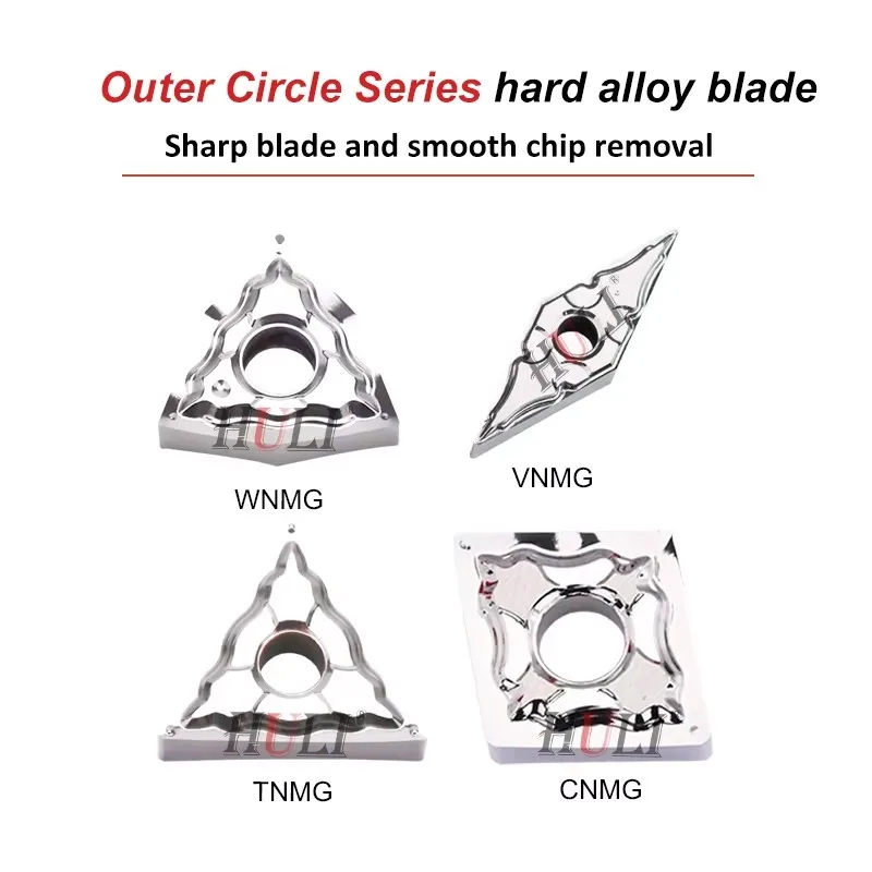 TNMG160404 TNMG160408 CNMG120404 WNMG080408 VNMG160408-HA K10 DESKAR 100% Original Lathe Tool Use For Processing Aluminum Blades
