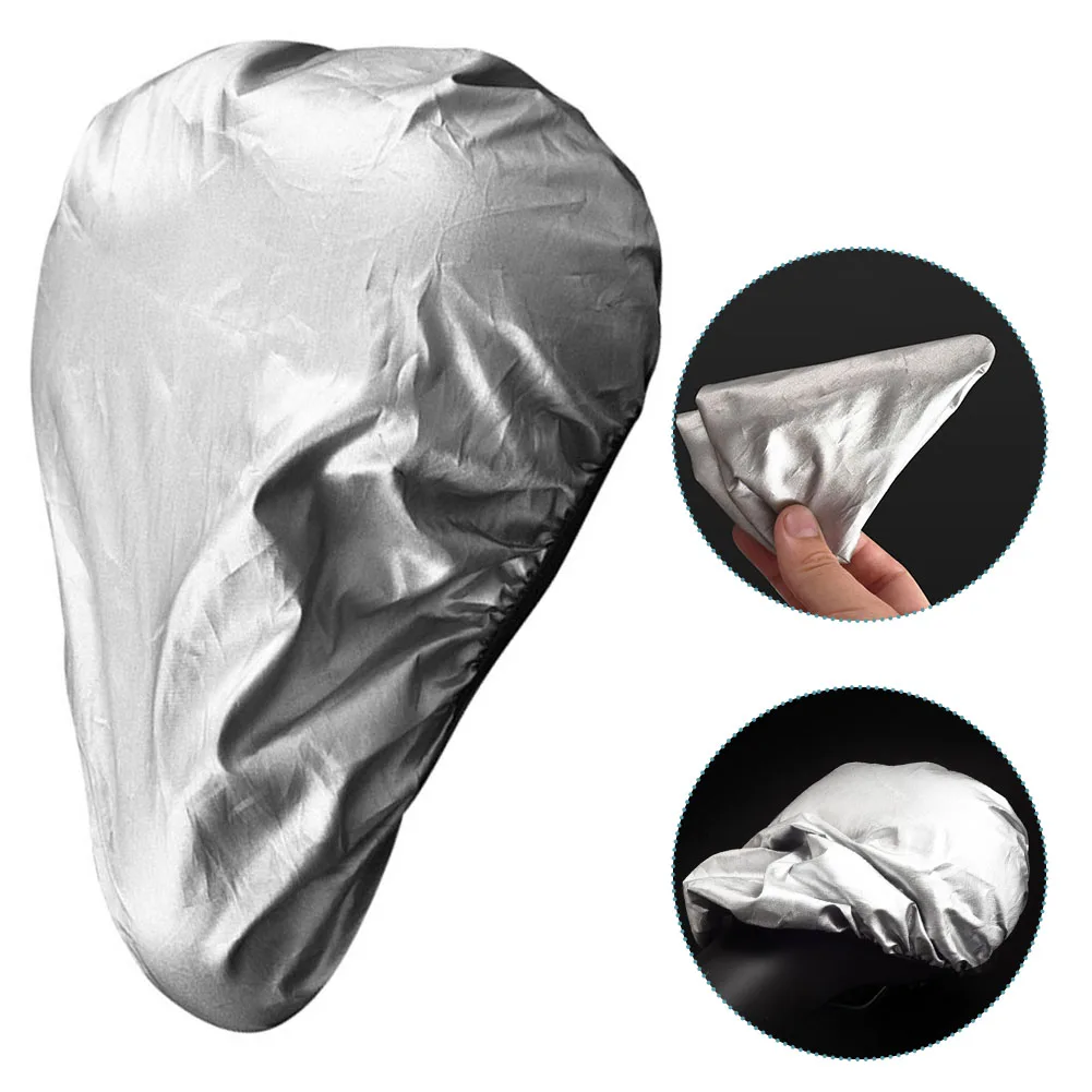 1pc Outdoor Bicycle Seat Rain Cover Sports Cycling Bike Accessories Waterproof Saddle Rain Dust Cover Uv Protection For Mtb Bike